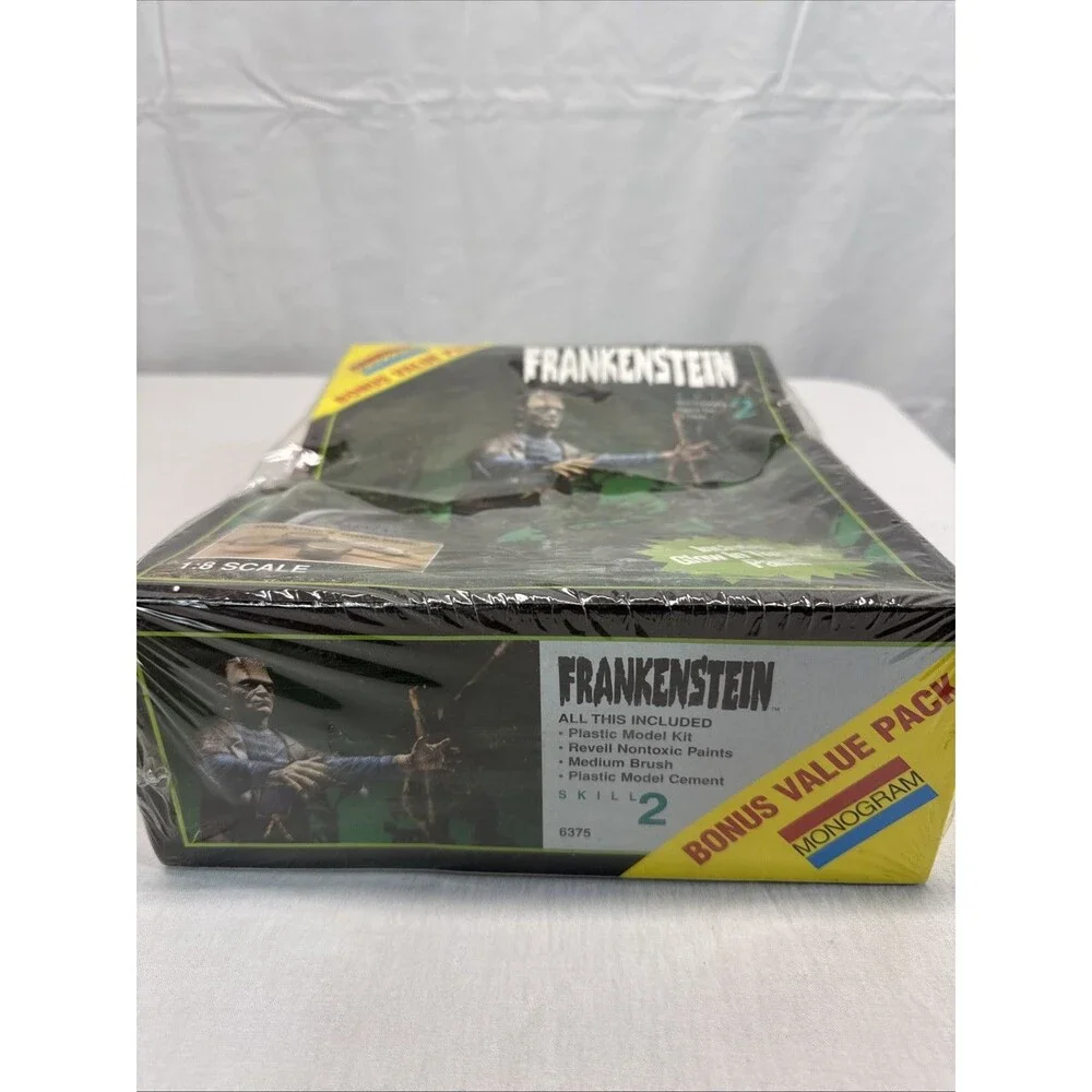 1994 Monogram Frankenstein model kit Bonus Value Pack 1:8 scale Factory Sealed